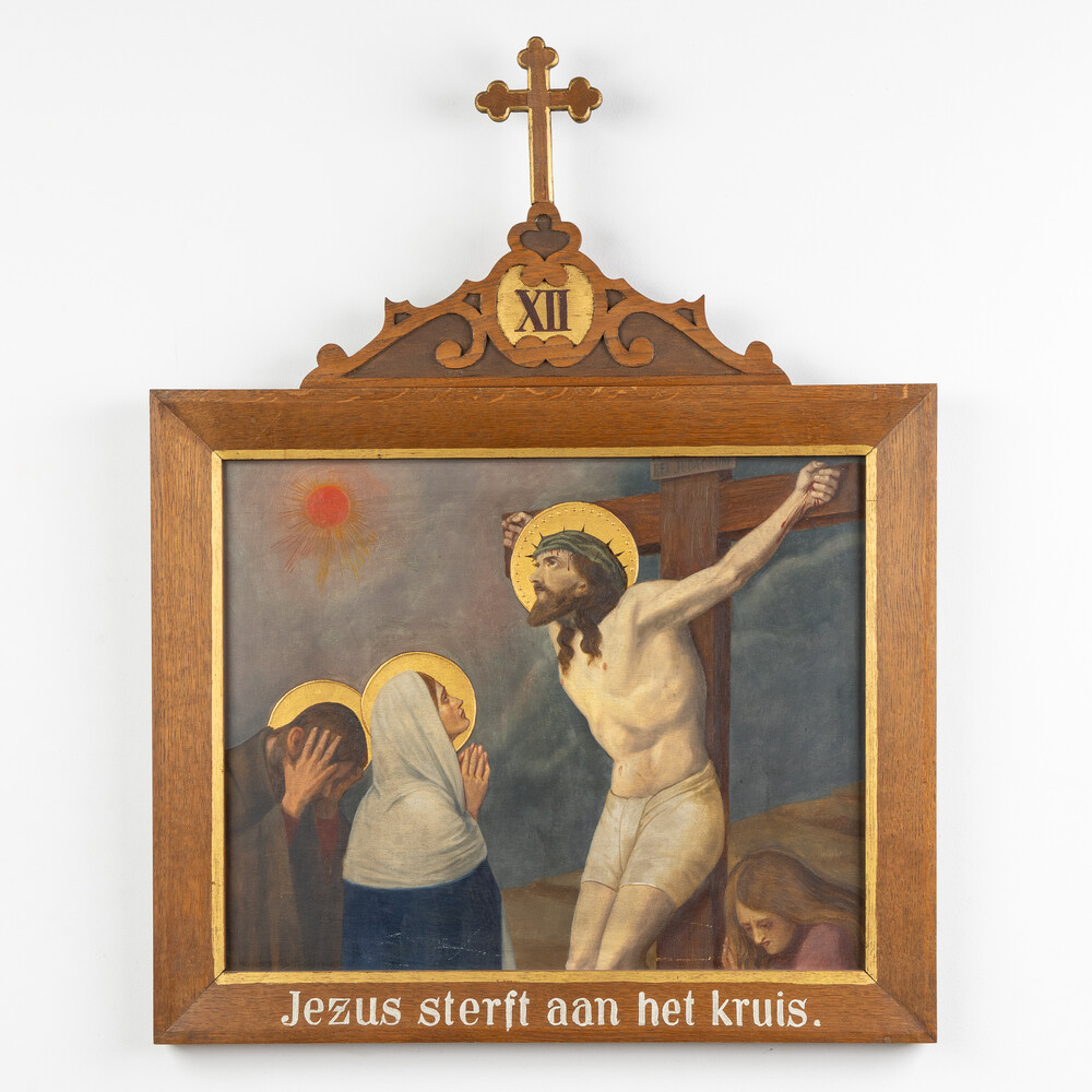 14 Gothic - Style Stations Of The Cross.