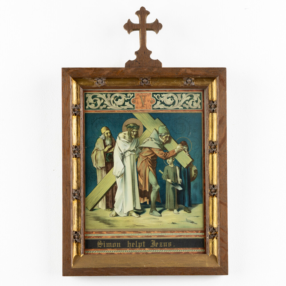 14 Gothic - Style Stations Of The Cross