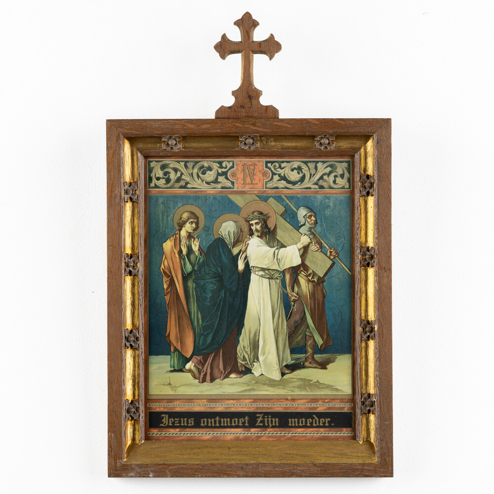 14 Gothic - Style Stations Of The Cross