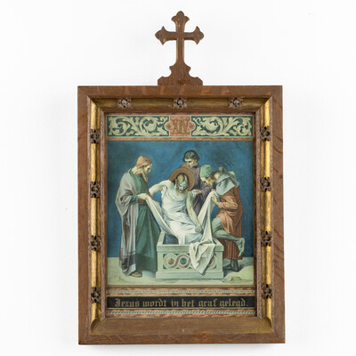 14 Gothic - Style Stations Of The Cross.