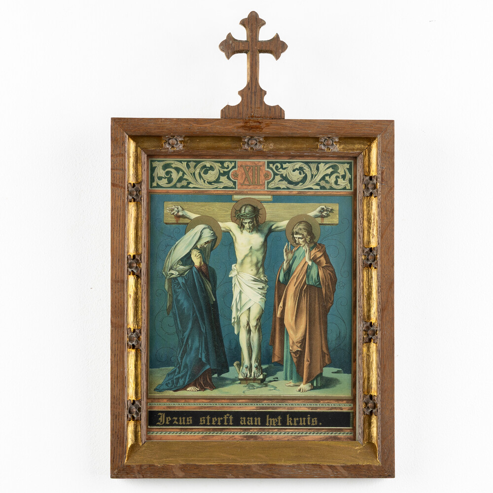 14 Gothic - Style Stations Of The Cross.