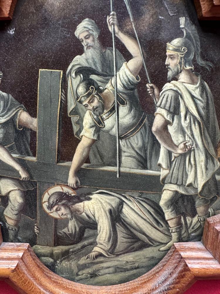 14 Gothic - Style Stations Of The Cross