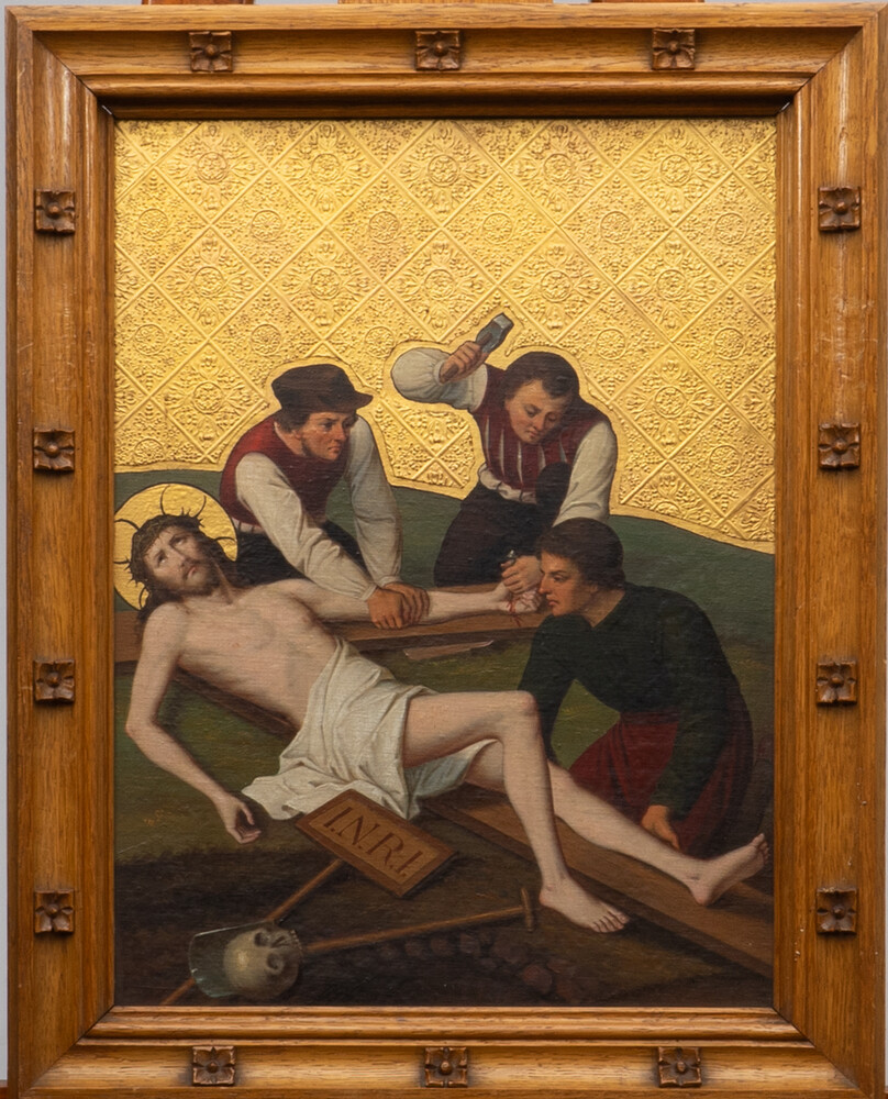 14 Gothic - Style Stations Of The Cross.