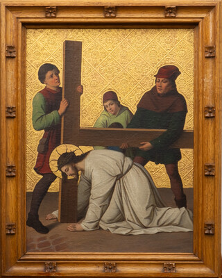 14 Gothic - Style Stations Of The Cross.