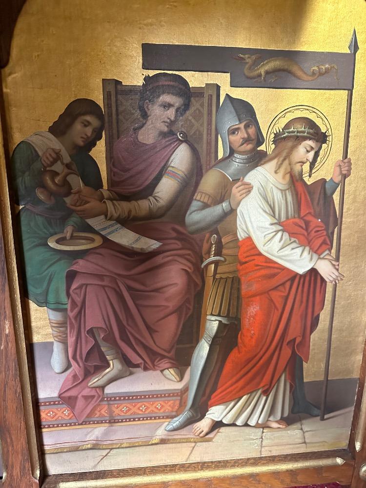14 Gothic - Style Stations Of The Cross Detail Pictures For Id : 2158450