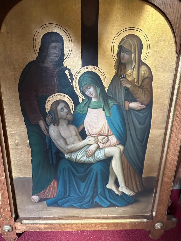 14 Gothic - Style Stations Of The Cross Detail Pictures For Id : 2158450