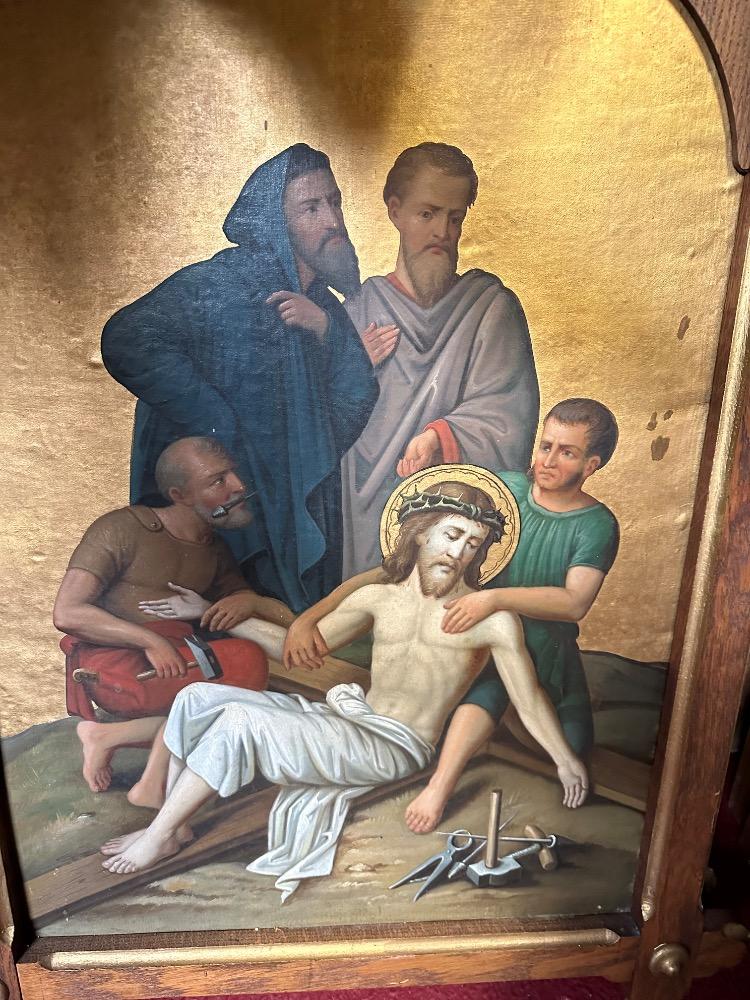14 Gothic - Style Stations Of The Cross Detail Pictures For Id : 2158450