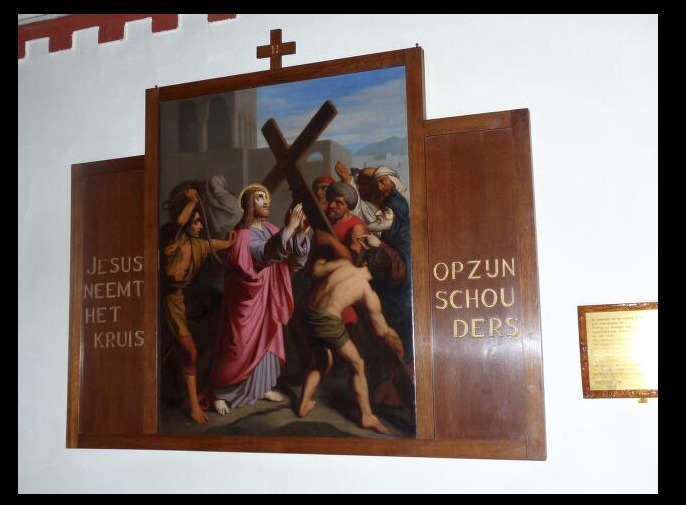 14 Gothic - style Stations Of The Cross : Source St. Anthony Church Utrecht Netherlands