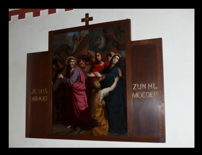 14 Gothic - style Stations Of The Cross : Source St. Anthony Church Utrecht Netherlands