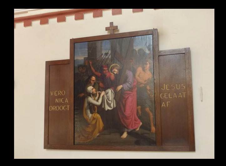 14 Gothic - style Stations Of The Cross : Source St. Anthony Church Utrecht Netherlands