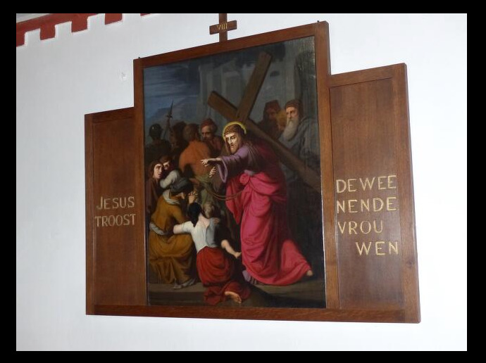 14 Gothic - style Stations Of The Cross : Source St. Anthony Church Utrecht Netherlands