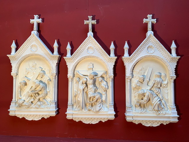 14 Romanesque Stations Of The Cross