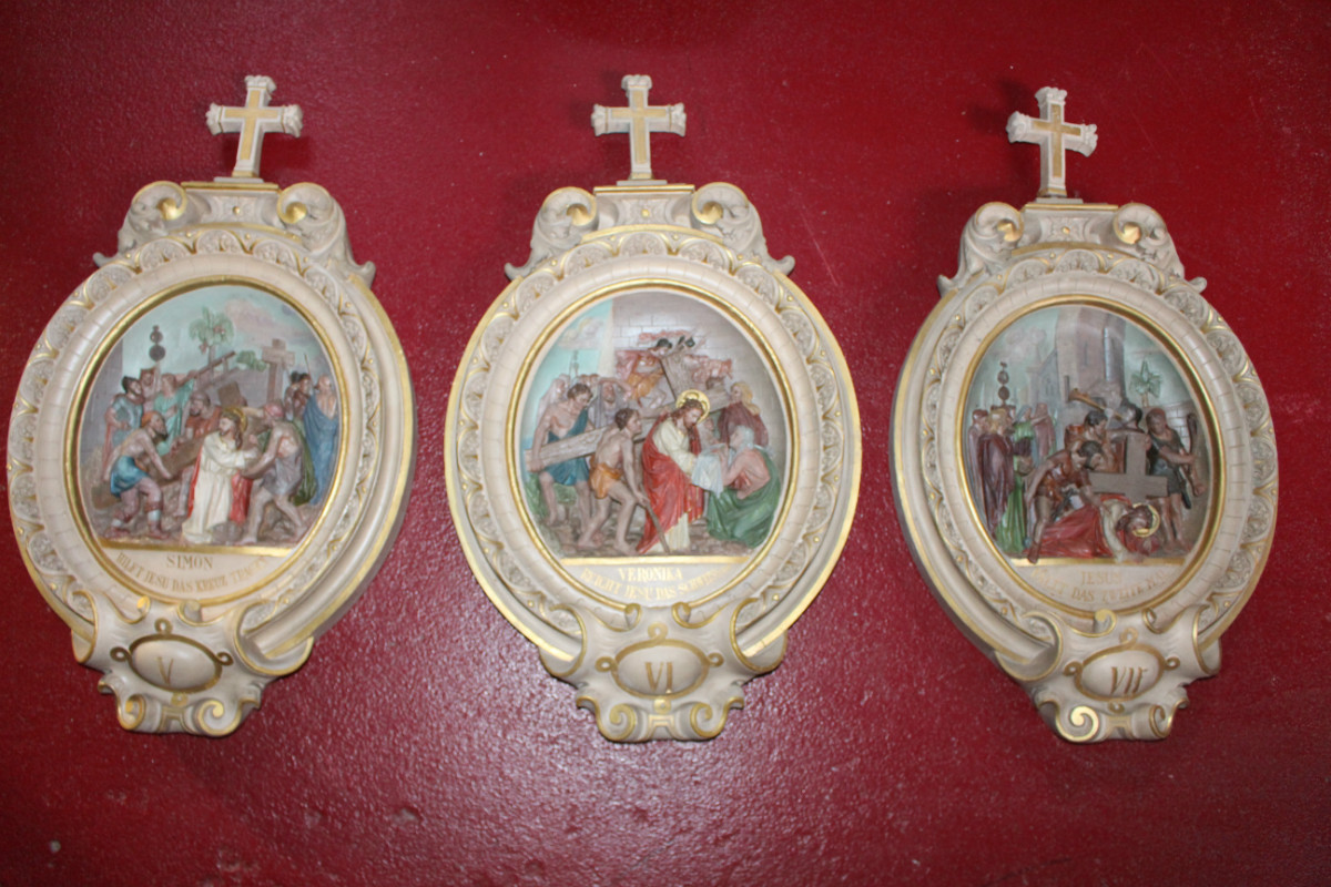 14 Romanesque Stations Of The Cross