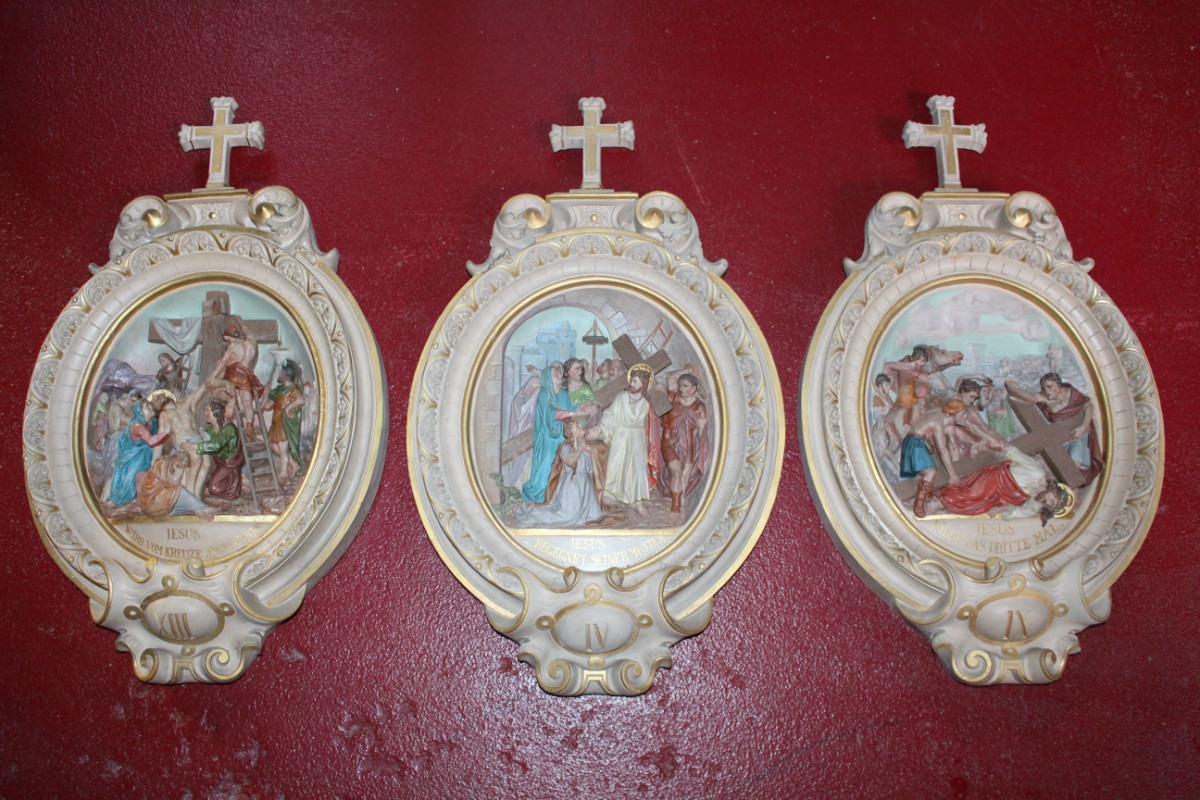 14 Romanesque Stations Of The Cross
