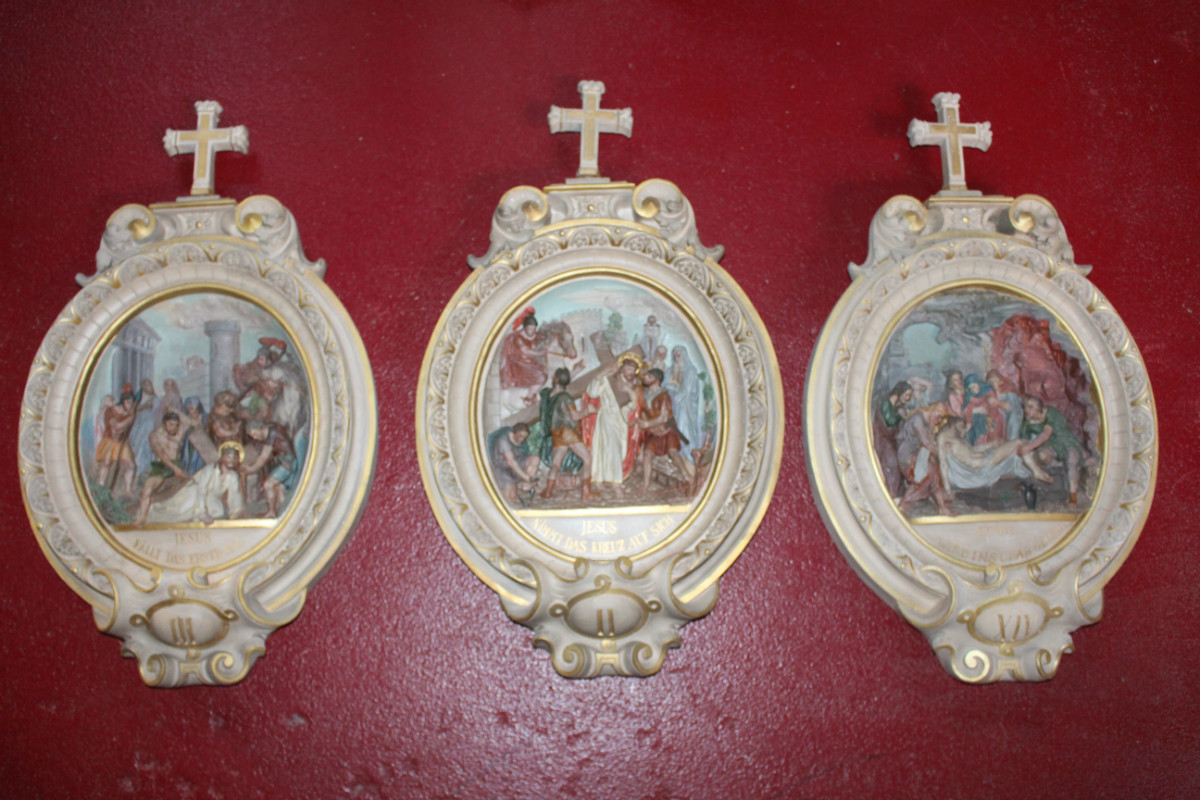 14 Romanesque Stations Of The Cross