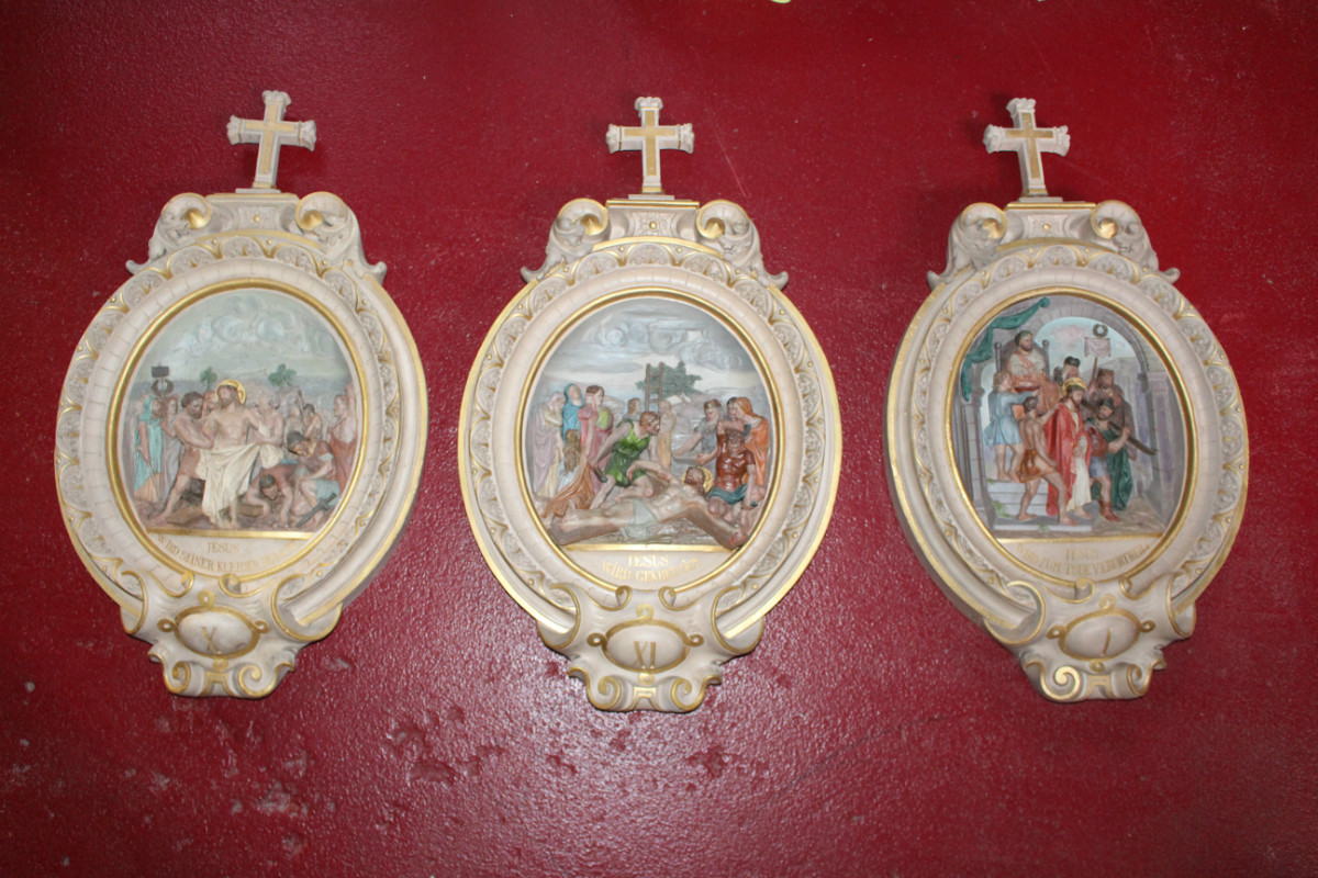 14 Romanesque Stations Of The Cross