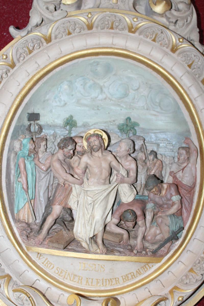 14 Romanesque Stations Of The Cross