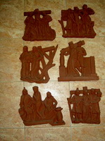 Stations Of The Cross en Terra-Cotta, Dutch 20th century