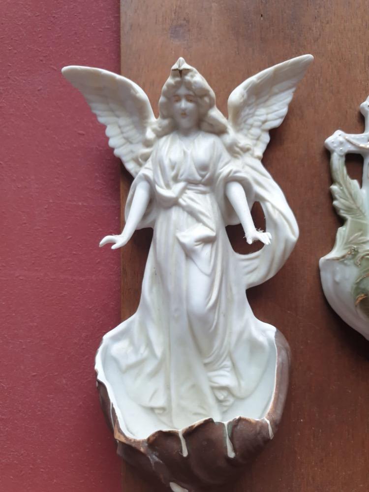 150  Collection Of Antique Holy Water Holders