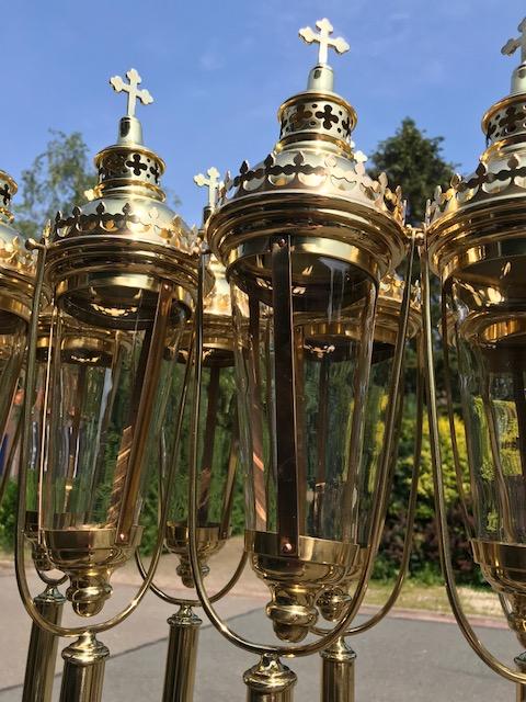16 Gothic - style Matching Procession - Lanterns
