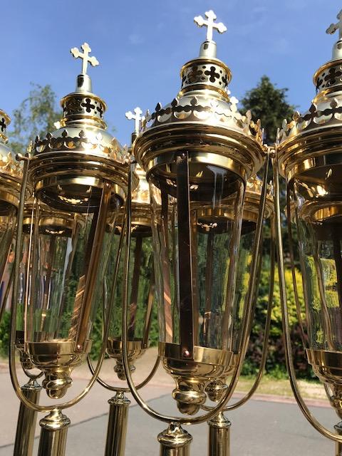 16 Gothic - style Matching Procession - Lanterns