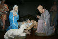 Nativity Set en PLASTER, Belgium 19th century