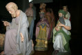 Nativity Set en PLASTER, Belgium 19th century