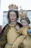 Stake - Madonna en WOOD OAK, Belgium 19th century