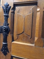 Church Doors en OAK, Dutch 19 th century