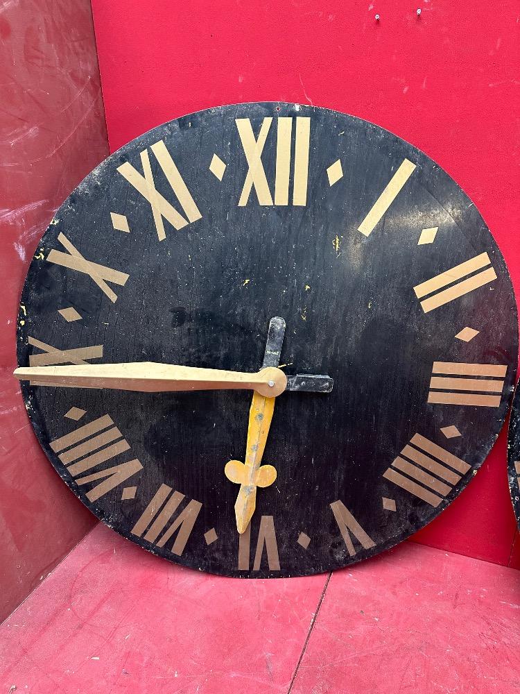 2  Clock Faces Church Tower