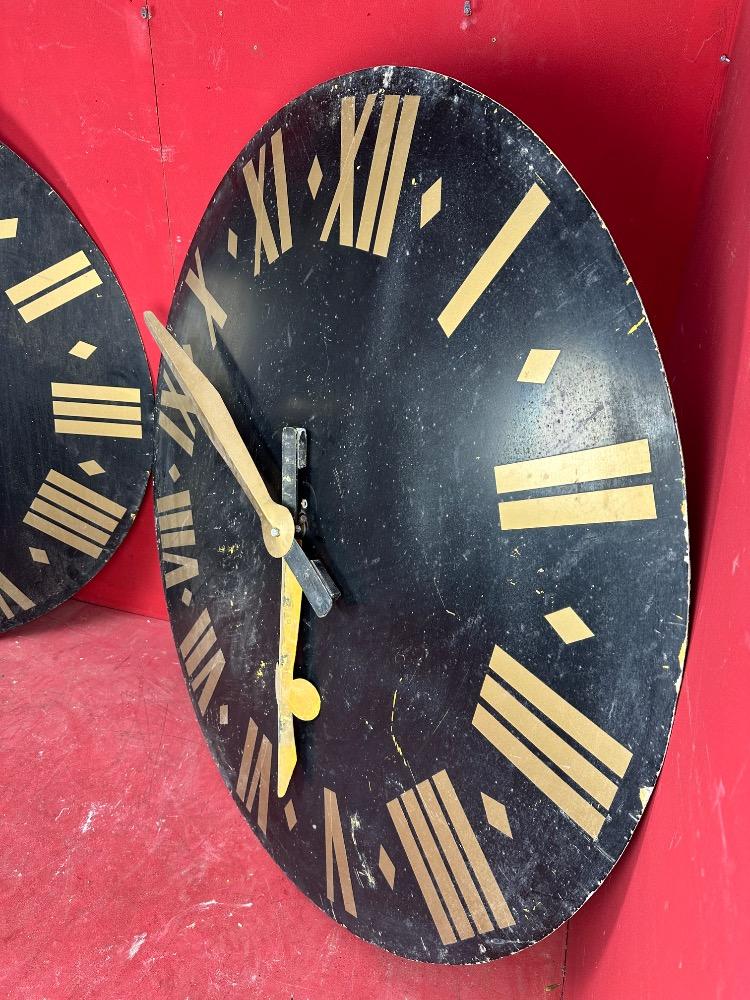 2  Clock Faces Church Tower