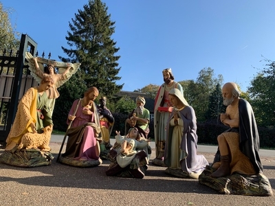 2 Complete Nativity Sets Suitable For Outdoor Use Expected ! More Details Soon !