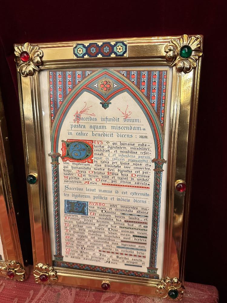 2 Gothic - Style Matching Sets Canon Boards