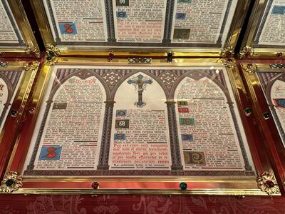 Matching Sets Canon Boards style Gothic - Style en Brass / Stones / Enamel / Glass, Paris - France 19 th century