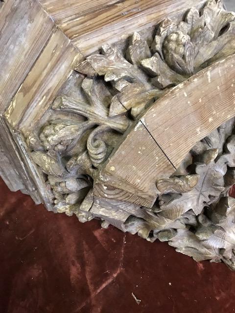 2 Gothic - style Pedestals