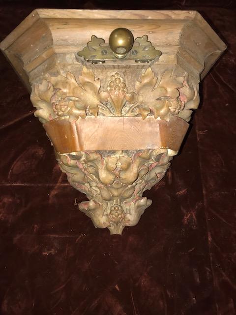 2 Gothic - style Pedestals