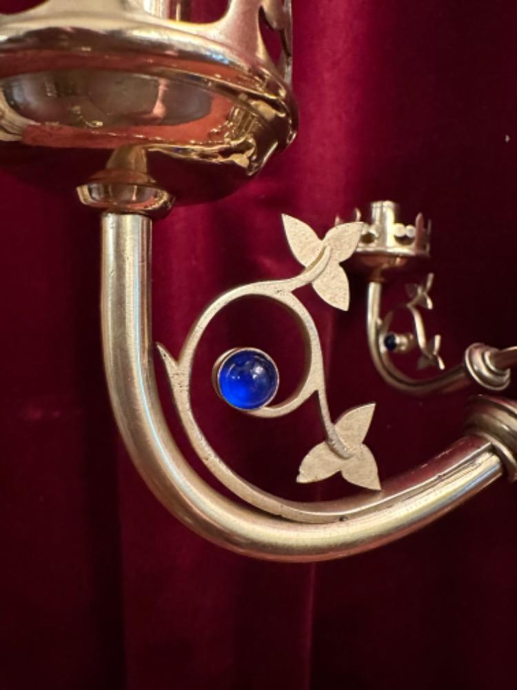 2 Gothic - Style Wall - Candle Holders