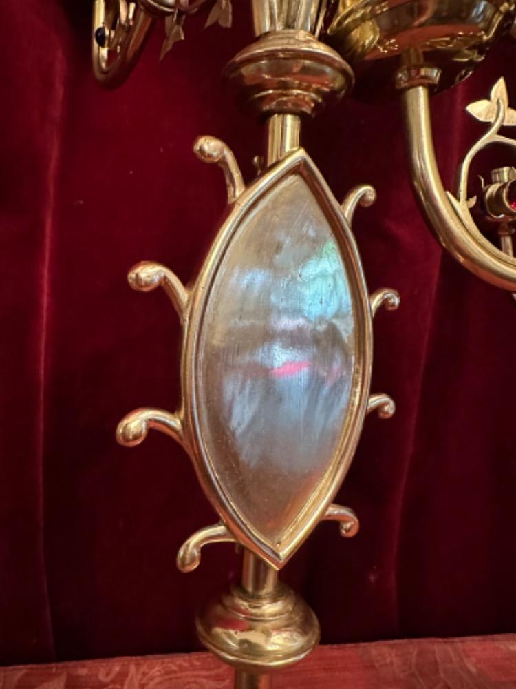 2 Gothic - Style Wall - Candle Holders