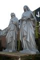 St. Mary And John Statues en CAST IRON, France 19th century