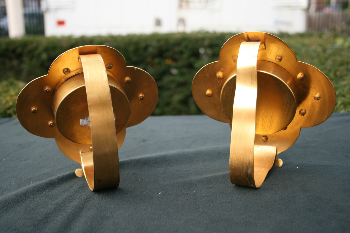 2  Two Separate Originally Sealed Devotion- (Kiss-) Reliquaries