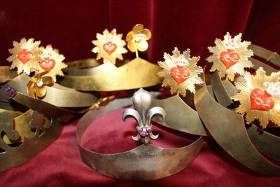 Crowns Adjustable en Brass / Gilt, Belgium 19th & 20th Century