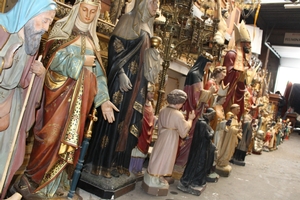 Large Collection Of Statues