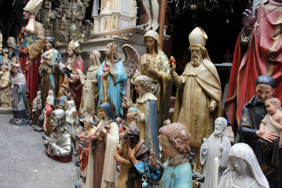 230  Large Collection Of Statues