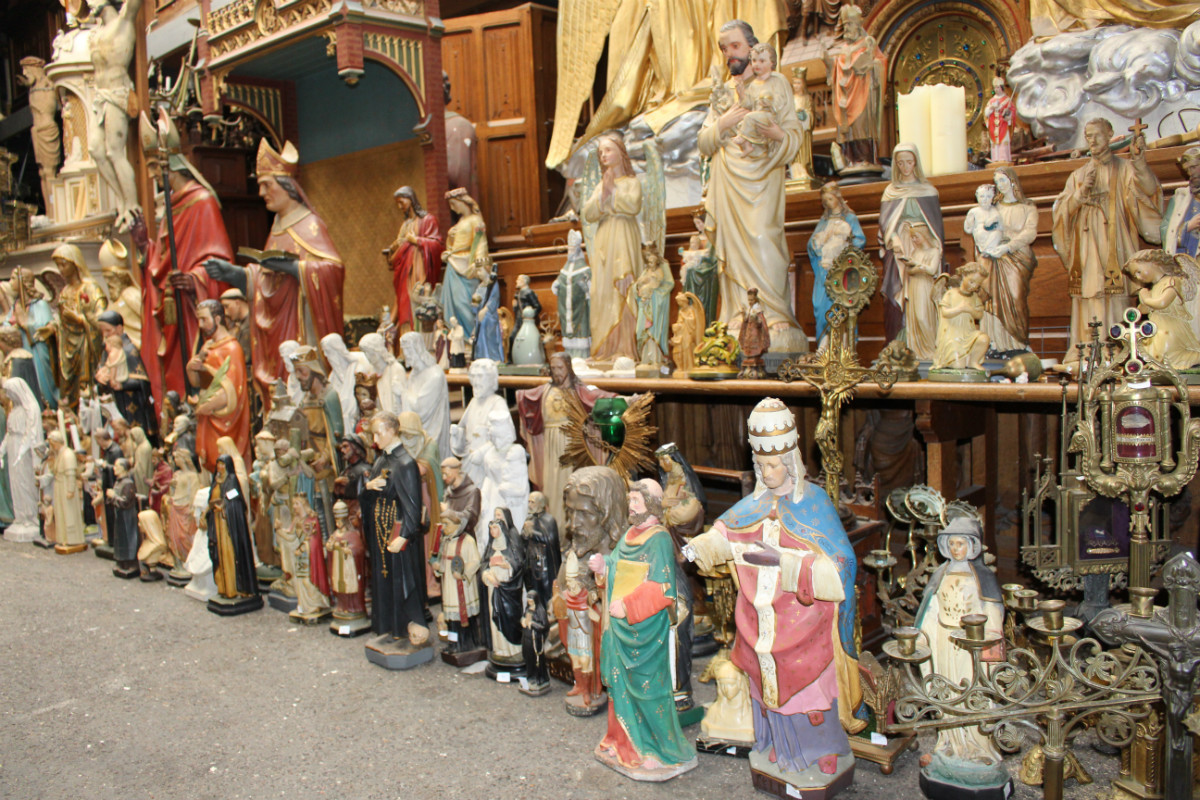 230  Large Collection Of Statues