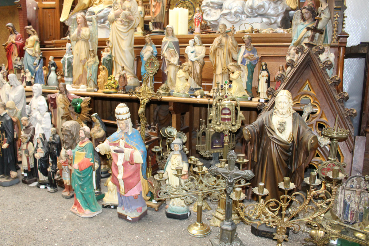 230  Large Collection Of Statues