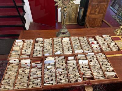 2900  Exceptional Collection Relics From The Archive Of The Diocese St. Marco At Venice