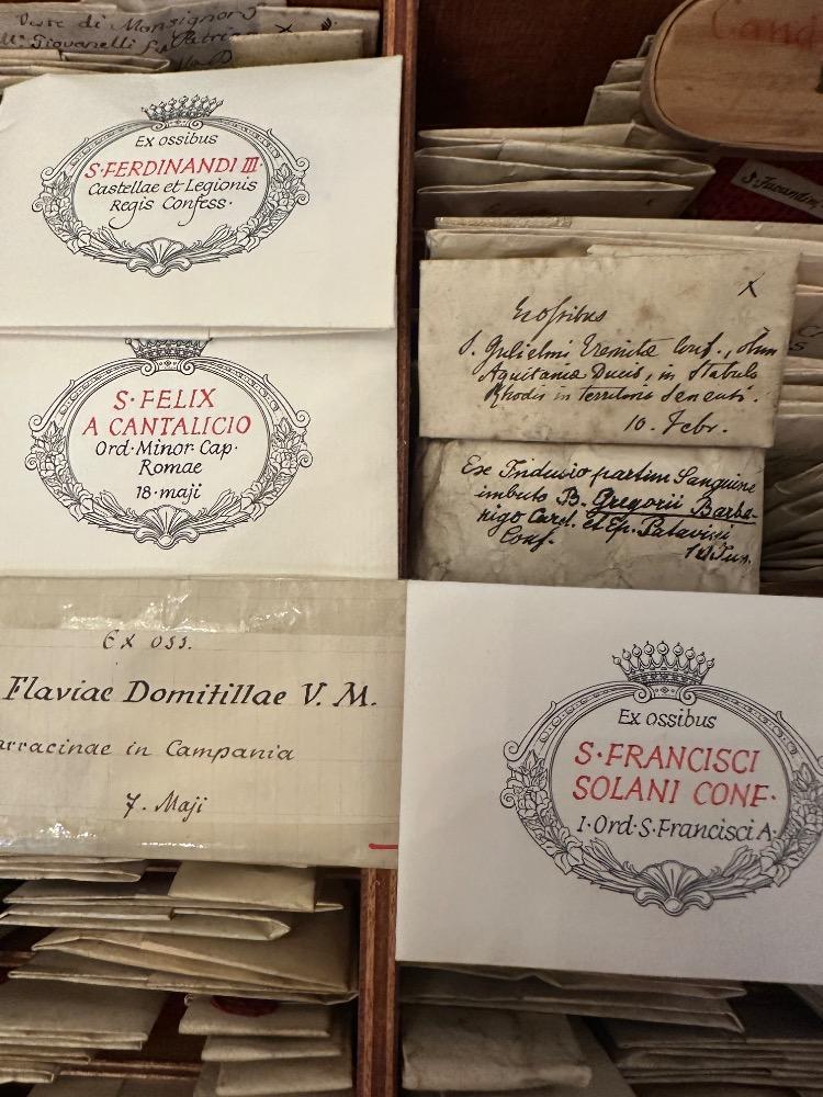2900  Exceptional Collection Relics From The Archive Of The Diocese St. Marco At Venice