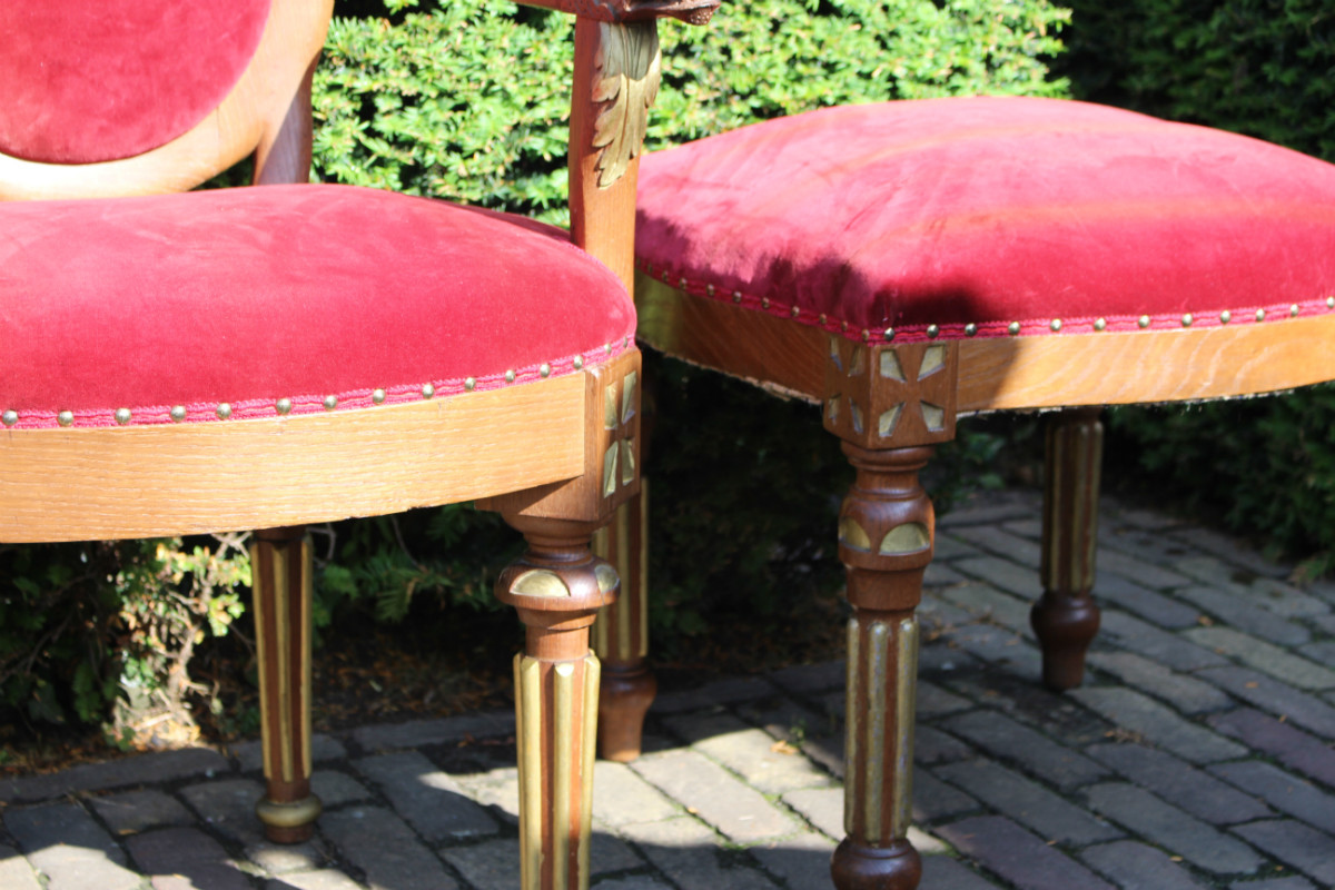 3  Altar - Seats. Completely & Professionally Refit According To The Traditional Methods And With Original Materials.