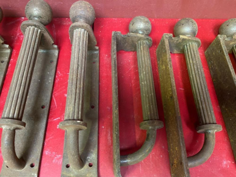 3 art - deco Church Door Handle