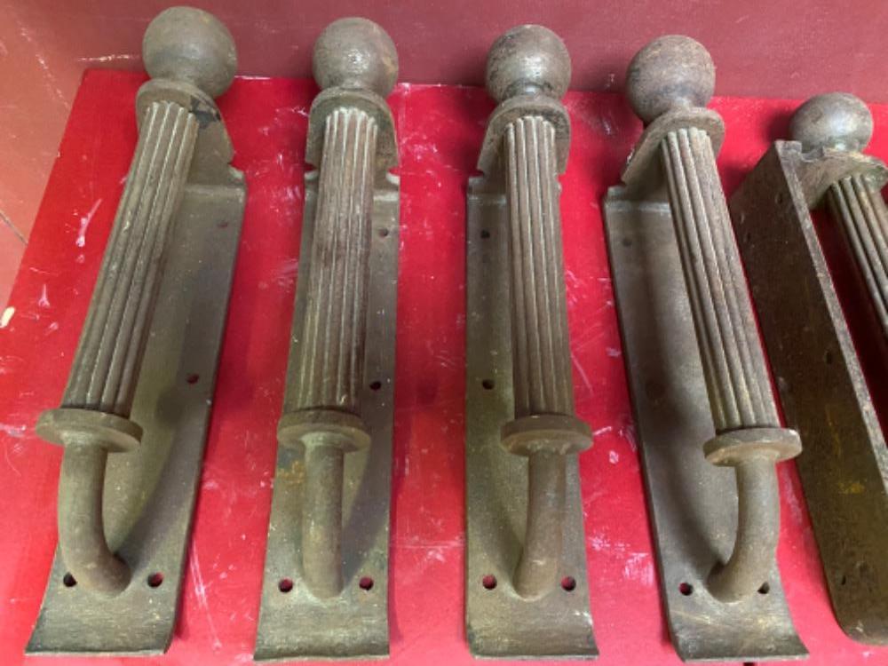 3 art - deco Church Door Handle